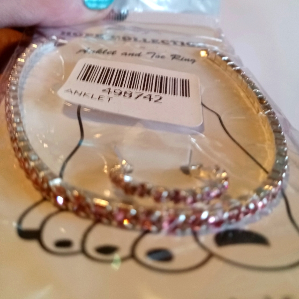 Anklet and toe ring